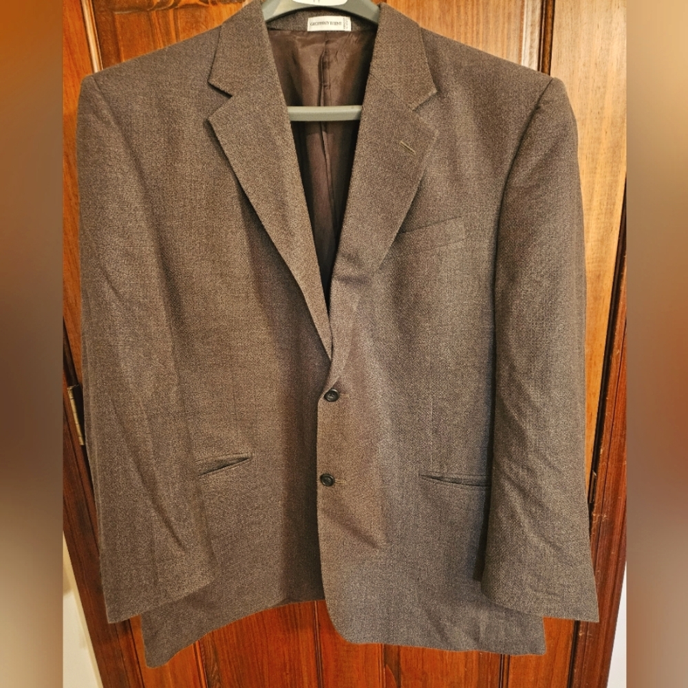Geoffrey Beene Brown Sport Coat Classic Blazer